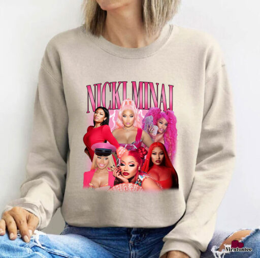 Retro Nicki Minaj Graphic Tee Shirt, Nicki Minaj Merch