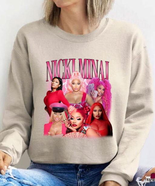 Retro Nicki Minaj Graphic Tee Shirt, Nicki Minaj Merch