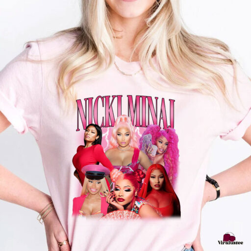 Retro Nicki Minaj Graphic Tee Shirt, Nicki Minaj Merch