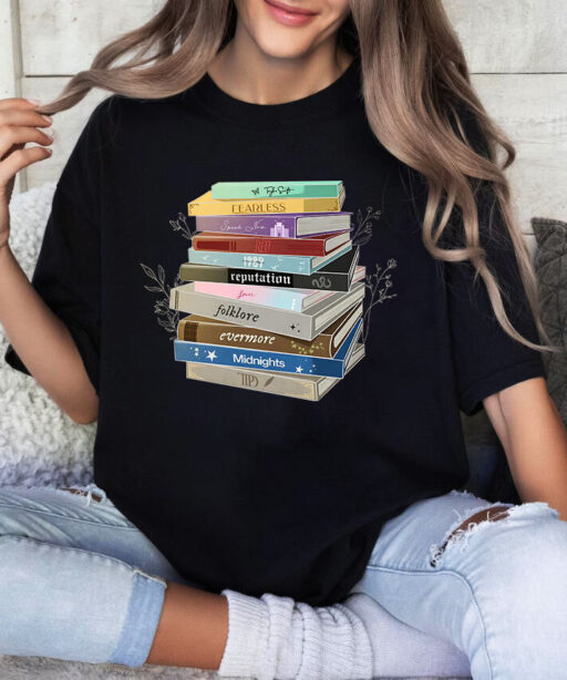 Retro Taylor Swift Album As Books Sweatshirt, Taylor Swift Shirt