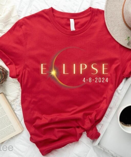 Total Solar Eclipse Twice In A Lifetime 2024 Shirt, April 8 2024 Tshirt