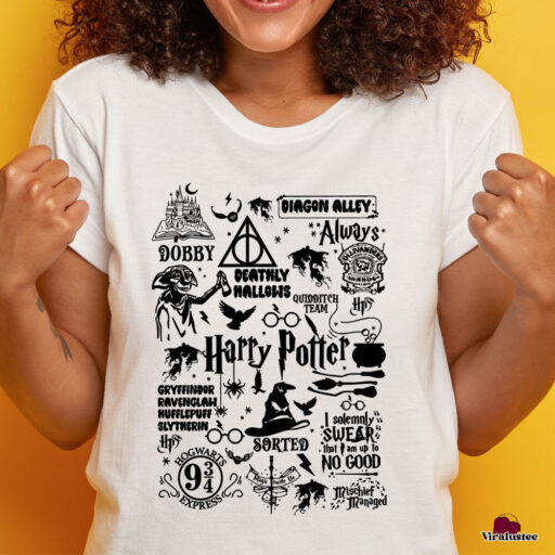 Vintage Harry Potter Wizarding World Sweatshirt, Hogwarts Shirt, Harry Potter Shirt