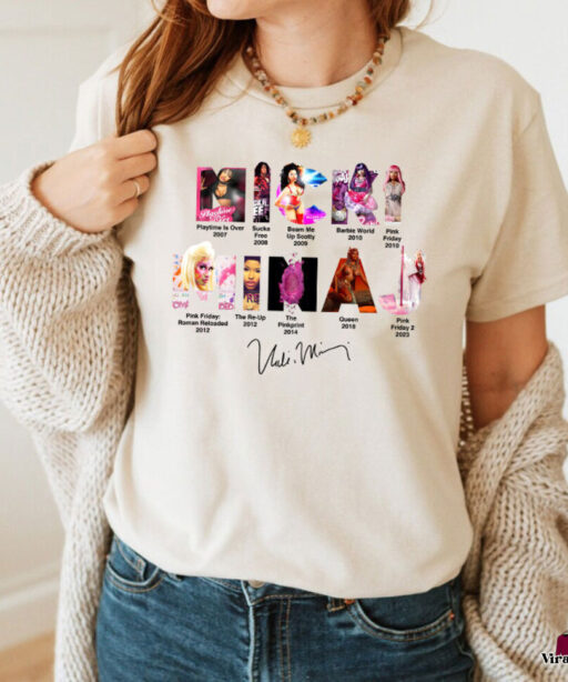 Vintage Nicki Minaj Album Shirt , Nicki Minaj Merch