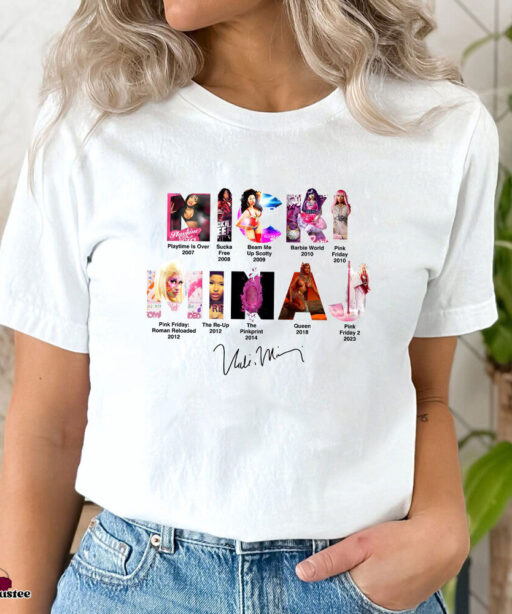 Vintage Nicki Minaj Album Shirt , Nicki Minaj Merch