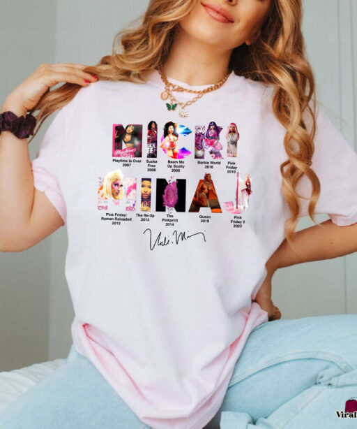 Vintage Nicki Minaj Album Shirt , Nicki Minaj Merch