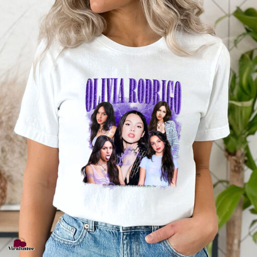 Vintage Olivia Rodrigo Graphic Tee Shirt , Cheap Olivia Rodrigo Merch