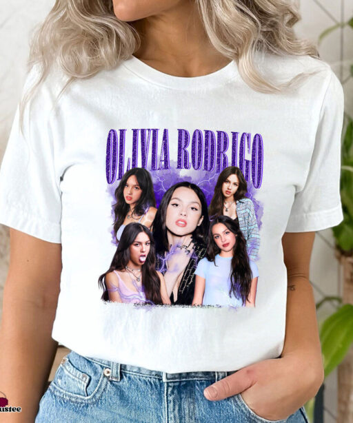 Vintage Olivia Rodrigo Graphic Tee Shirt , Cheap Olivia Rodrigo Merch