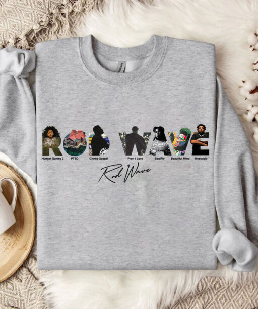 Vintage Rod Wave Album Shirt, Rod Wave Sweatshirt, Gift For Rap Lovers