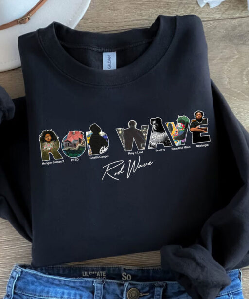 Vintage Rod Wave Album Shirt, Rod Wave Sweatshirt, Gift For Rap Lovers