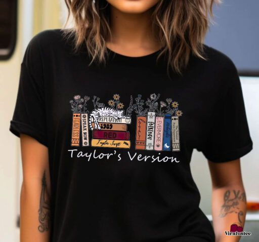 Vintage Taylor Swift Eras Tour Album Taylor's Version Sweatshirt, Eras Tour Shirt