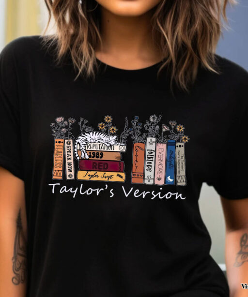 Vintage Taylor Swift Eras Tour Album Taylor's Version Sweatshirt, Eras Tour Shirt