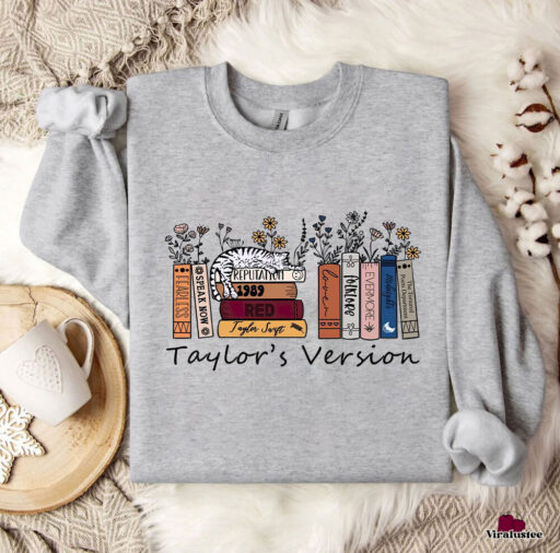 Vintage Taylor Swift Eras Tour Album Taylor's Version Sweatshirt, Eras Tour Shirt