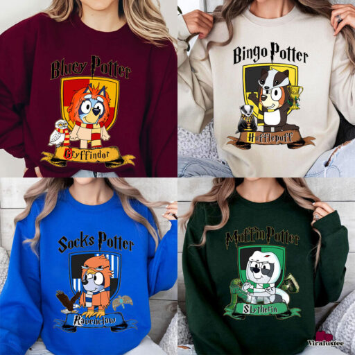 Bluey Harry Potter Sweatshirts