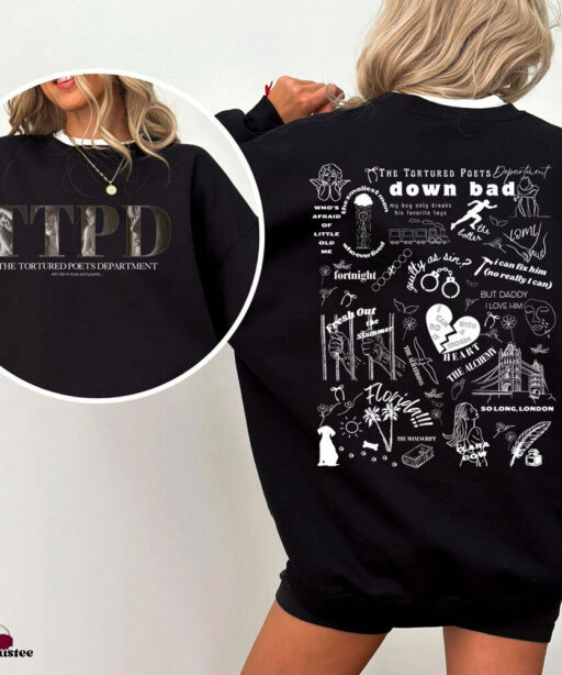 The Tortured Poets Department Taylor Swift Shirt, TTPD T Shirt