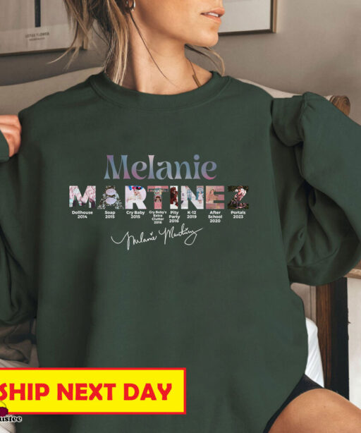 Vintage Melanie Martinez Album Name T Shirt, The Trilogy 2024 Shirt