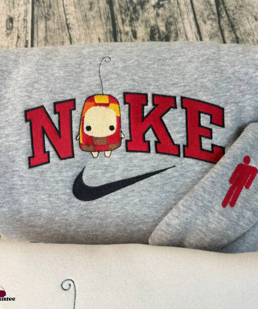 Cute Ilomilo Nike Embroidered Sweatshirts, Nike Couple Embroidery