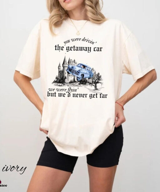 Spooky Getaway Weaslys Car Harry Potter Shirt, Hogwarts Sweatshirt