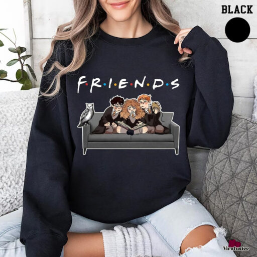 Vintage Wizard Friends Harry Potter Sweatshirt, Hogwartss Sweatshirt