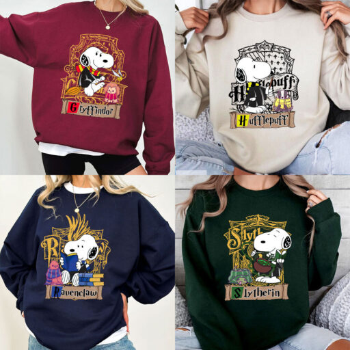 Snoopy Hogwarts Shirt , Harry Potter Sweatshirt ,Bookies Shirt, Harry Potter Gifts For Adults