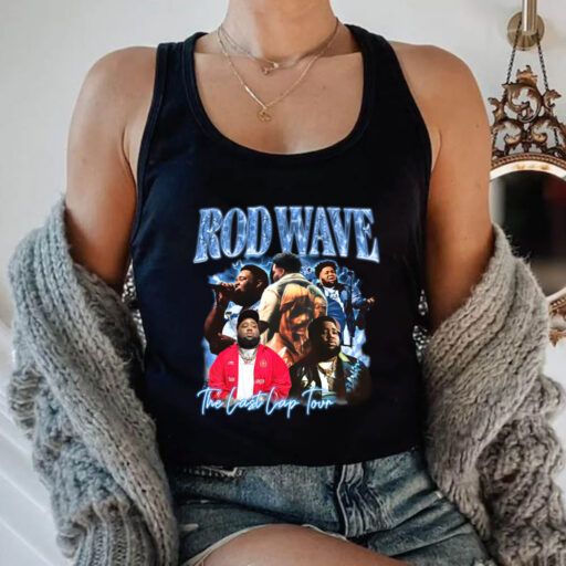 Retro Rod Wave Last Lap Tour Graphic Tee , Cheap Rod Wave Merch , Rapper Shirt