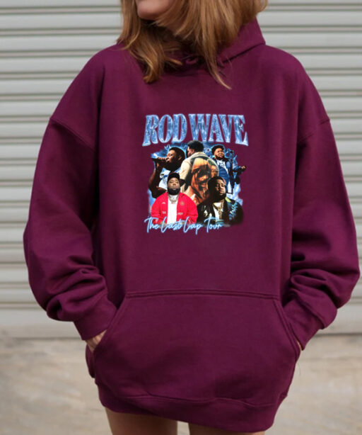 Retro Rod Wave Last Lap Tour Graphic Tee , Cheap Rod Wave Merch , Rapper Shirt