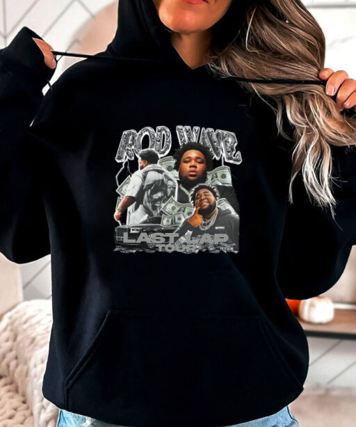 Retro Rod Wave Last Lap Tour Shirt , Cheap Rod Wave Merch