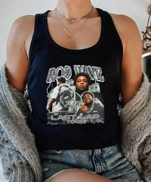 Retro Rod Wave Last Lap Tour Shirt , Cheap Rod Wave Merch