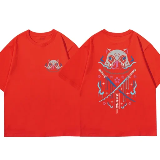 Inosuke Hashibira Demon Slayer T Shirt, Kimetsu No Yaiba Anime Crewneck Sweatshirt, Inosuke Hashibira Shirt, Gift For Otaku