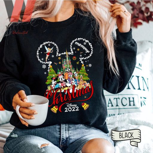 Mommy Christmas 2022 Mickey And Friends Disney Christmas Sweatshirt