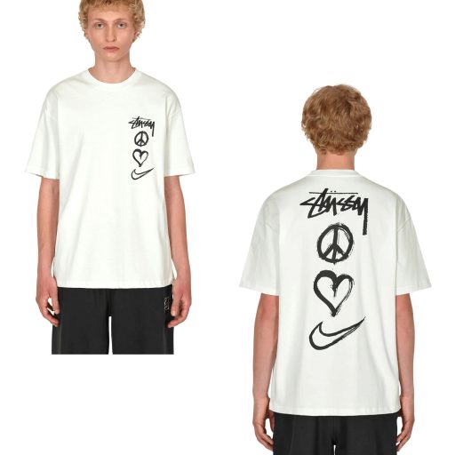 Nike X Stussy Peace Love Swoosh Shirt,  Cheap Nike Shirts