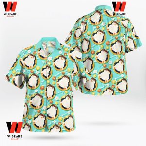 Cheap Snorlax On The Beach Pokemon Hawaiian Shirt, Snorlax Merchandise