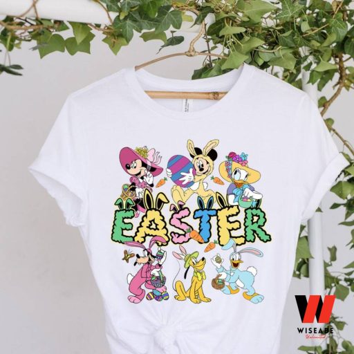 Cute Mickey And Friends Bunny Disney Easter Shirt, Easter Gifts For Families