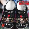Custom Name Horror Characters Friends Halloween Crocs Clogs, Personalized Halloween Gifts