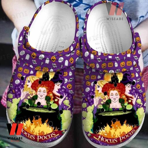 Horror Hocus Pocus Sanderson Sisters Disney Halloween Crocs, Halloween Gifts For Adults