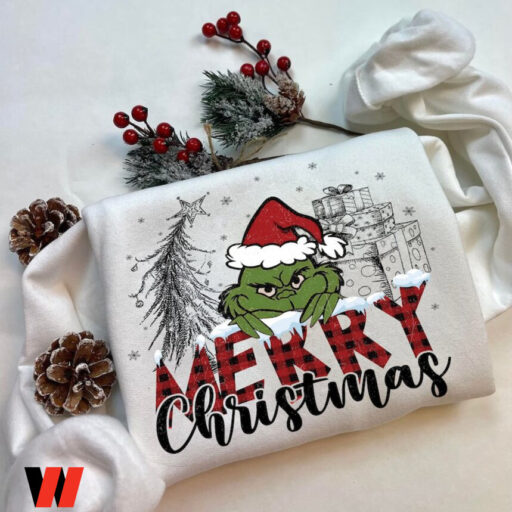 Grinch Merry Christmas Sweatshirt, Christmas Grinch Shirt, Christmas Gift