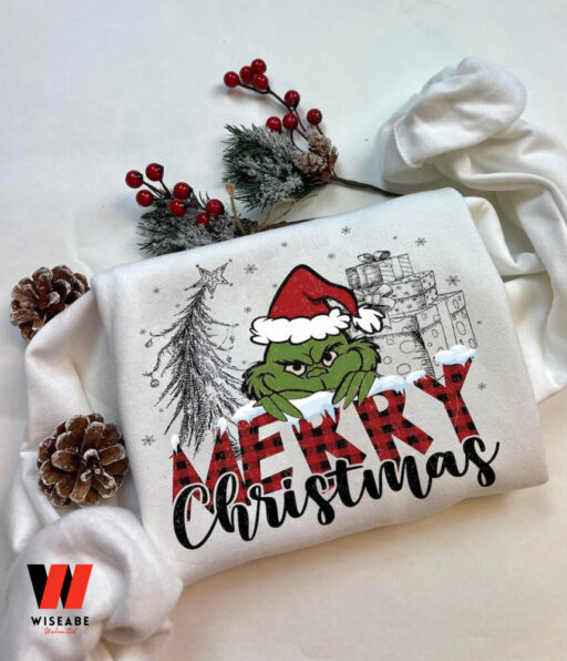 Grinch Merry Christmas Sweatshirt, Christmas Grinch Shirt, Christmas Gift