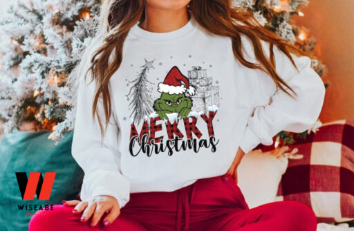 Grinch Merry Christmas Sweatshirt, Christmas Grinch Shirt, Christmas Gift