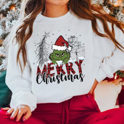 Grinch Merry Christmas Sweatshirt, Christmas Grinch Shirt, Christmas Gift