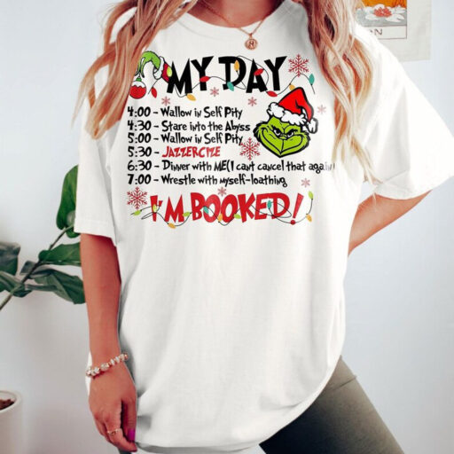 Grinch My Day SweatShirt, Ugly Christmas Shirt, Merry Christmas Grinch Shirt