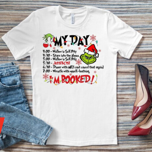 Grinch My Day SweatShirt, Ugly Christmas Shirt, Merry Christmas Grinch Shirt