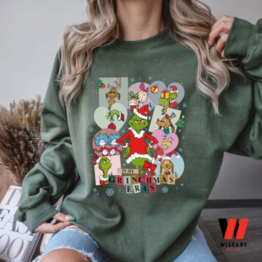 Grinchmas Eras Sweatshirt, Grinchmas Sweatshirt, Christmas 2023 TShirt, Christmas Gift