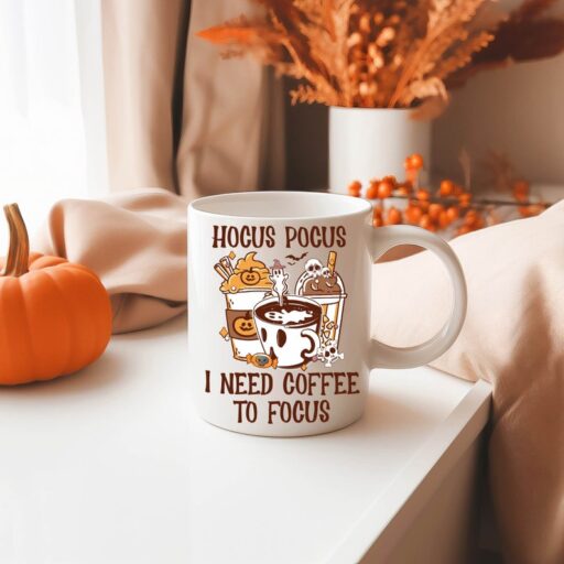 Hocus Pocus Mug, Halloween Mug, Witching Hour Coffee Mug