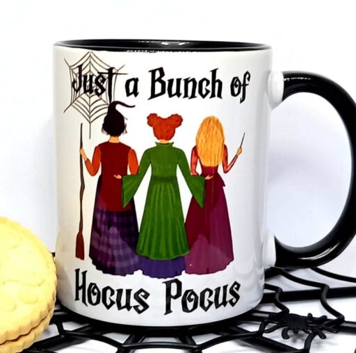 Halloween Hocus Pocus Coffee Mug Sanderson Sisters Witch Mug