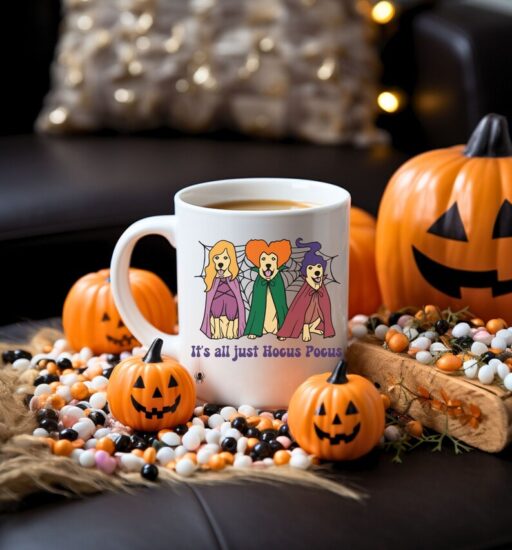 Sanderson Dogs Coffee Mug, Hocus Pocus Halloween Mug