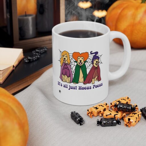 Sanderson Dogs Coffee Mug, Hocus Pocus Halloween Mug