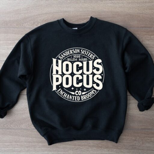 Vintage Hocus Pocus Sweatshirt, Sanderson Sisters Sweatshirt, Halloween Party Shirt