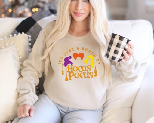 Hocus Pocus Sweatshirt, Halloween Party Sweatshirts, Sanderson Sisters Sweatshirt