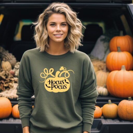 Hocus Pocus Sweatshirt, Pumkin Hocus Pocus Sweatshirt