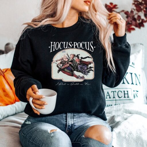 Vintage Hocus Pocus Sweatshirt, Sanderson Sisters Sweatshirt, Halloween Outfit