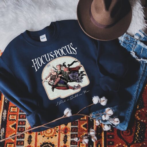 Vintage Hocus Pocus Sweatshirt, Sanderson Sisters Sweatshirt, Halloween Outfit